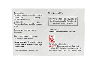 O Stat 120 MG Capsule 10