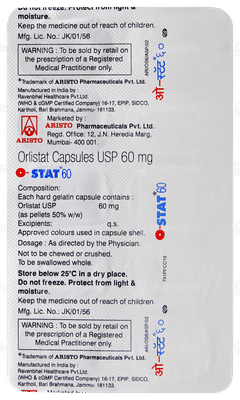 O Stat 60 Capsule 10 O Stat 60 Capsule 10