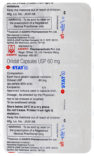 O Stat 60 Capsule 10
