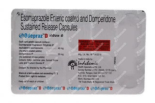 Odepraz D 30/40 MG Capsule 10