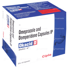 Okacid D 10/20 Mg Capsule 10 Okacid D 10/20 Mg Capsule 10