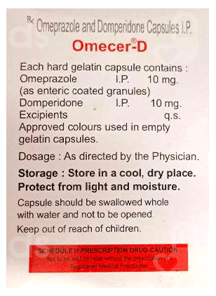 Omecer D 10/10 Mg Capsule 10