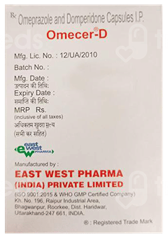 Omecer D 10/10 Mg Capsule 10