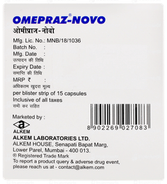 Omepraz Novo Capsule 15 Omepraz Novo Capsule 15