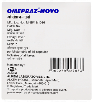 Omepraz Novo Capsule 15