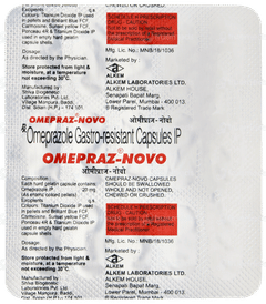 Omepraz Novo Capsule 15 Omepraz Novo Capsule 15