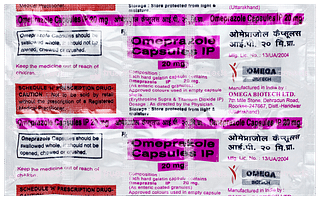 Omeprazole 20mg Capsule 10