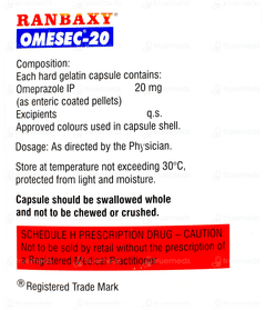Omesec 20 Capsule 15