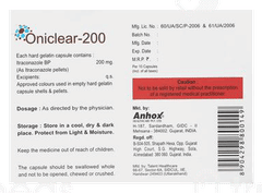 Oniclear 200 Capsule 10 Oniclear 200 Capsule 10
