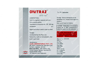 Onitraz 100 MG Capsule 10