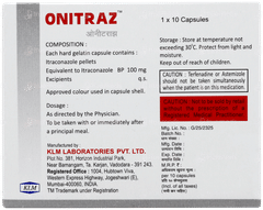 Onitraz Capsule 10 Onitraz Capsule 10