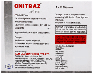 Onitraz Capsule 10