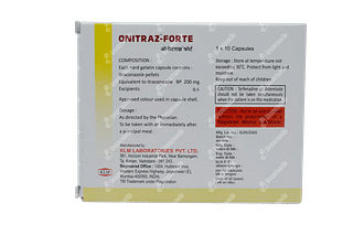 Onitraz Forte 200 MG Capsule 10