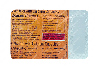 Osteofit C 250 Mg/0.25mcg Capsule 10