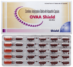 Ovaa Shield Combipack 5 Tablet And 25 Capsule