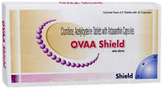 Ovaa Shield Combipack 5 Tablet And 25 Capsule