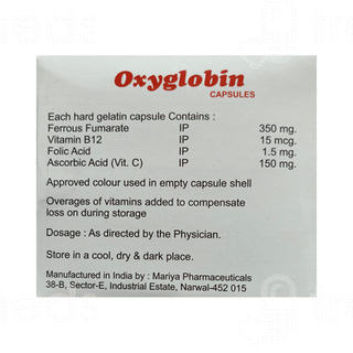Oxyglobin Capsule 10