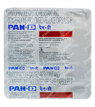 Pan D 30/40 MG Capsule 15