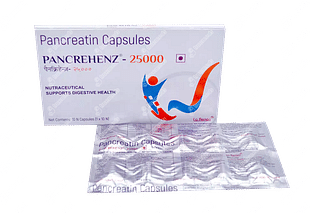 Pancrehenz 25000 Capsule 10