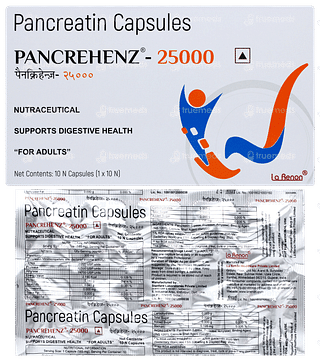 Pancrehenz 25000 Capsule 10