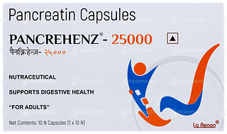 Pancrehenz 25000 Capsule 10