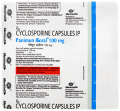 Panimun Bioral 100mg Capsule 6