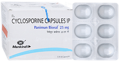 Panimun Bioral 25mg Capsule 6