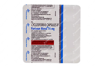 Panimun Bioral 50mg Capsule 6