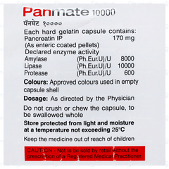 Panmate 10000 Capsule 10 Panmate 10000 Capsule 10
