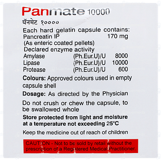 Panmate 10000 Capsule 10