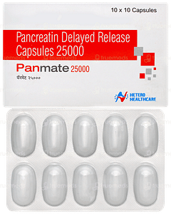 Panmate 25000 Capsule 10