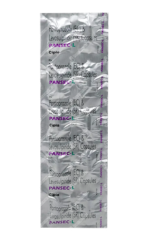 Pansec L 75/40 MG Capsule Sr 10