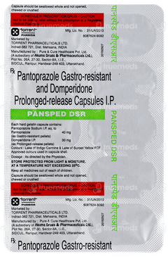 Pansped Dsr Capsule 10