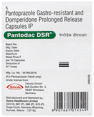 Pantodac Dsr Capsule 15