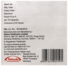 Pantodac L Capsule 10 Pantodac L Capsule 10