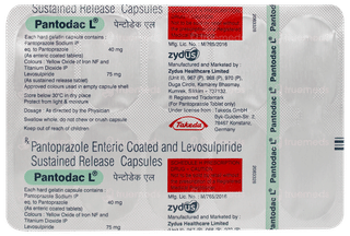 Pantodac L Capsule 10