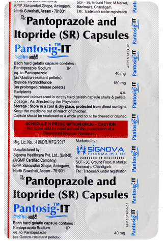 Pantosig It Capsule 10