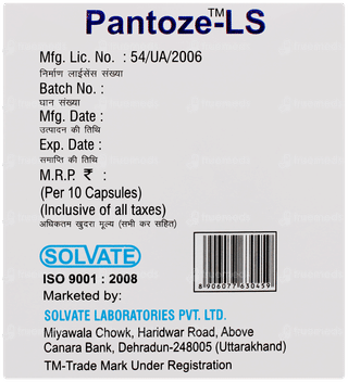 Pantoze Ls Capsule 10