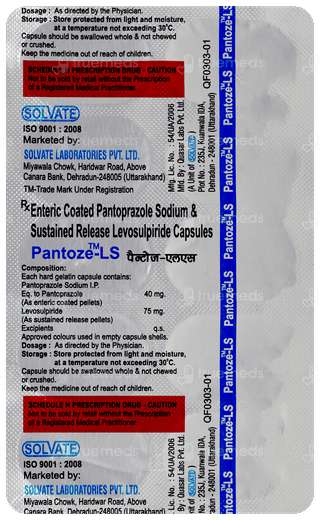 Pantoze Ls Capsule 10