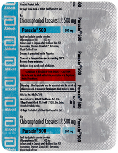 Paraxin 500 Capsule 10 Paraxin 500 Capsule 10