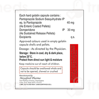 Pazo Dsr 10/40 MG Capsule 10