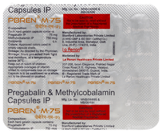 Pbren M 75 Capsule 10