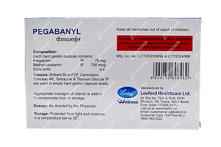 Pegabanyl Capsule 10