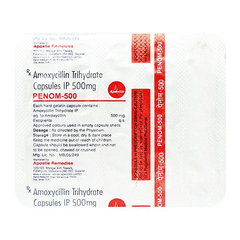Penom 500 Mg Capsule 10 Penom 500 Mg Capsule 10