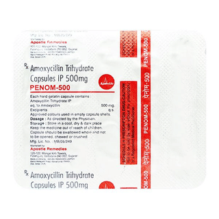 Penom 500 Mg Capsule 10