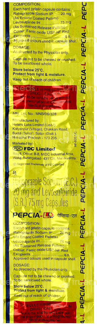 Pepcia L Capsule 10