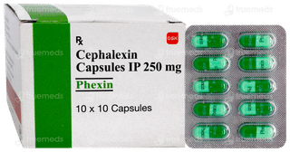 Phexin 250Mg Capsule 10