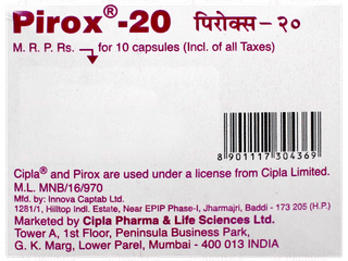 Pirox 20 Capsule 10