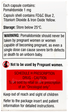 Pomalid 1Mg Capsule 21 Pomalid 1Mg Capsule 21