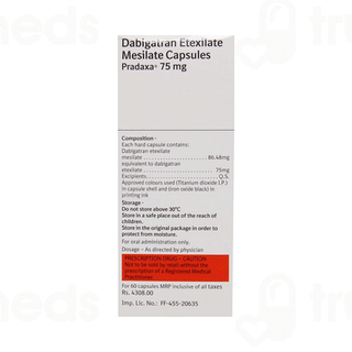 Pradaxa 75mg Capsule 10